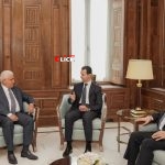 الرئيس الأسد يستقبل رئيس هيئة الحشد الشعبي في العراق
