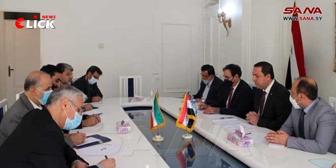 السفارة السورية في إيران تحتضن لقاءً ثنائياً لبحث المشاريع المطروحة للاستثمار في سورية