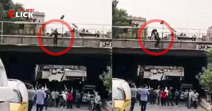انقاذ فتاة حاولت الانتـ.ـحار من أعلى جسر سكة القطار المحاذي لجسر 16 تشرين بحلب