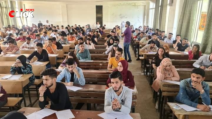 بعد تعليقها سابقاً.. 30 ألف طالب وطالبة يتقدمون للامتحانات في جامعة الفرات بالحسكة