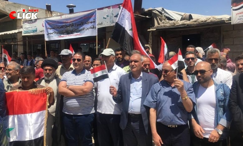 وقفات احتجاجية في حلب تنديداً بمخططات “التركي” في الشمال السوري