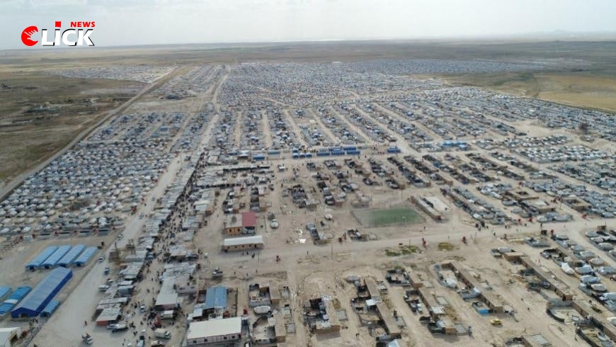 مغادرة ١٥٠ عائلة عراقية لمخيم الهول ضمن اتفاقية بين "قسد" والجيش العراقي