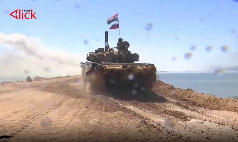 لأول مرة.. مناورات عسكرية برمائية بين الجيش السوري و"قسد" (صور)
