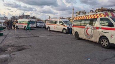 الهلال الأحمر ينقل جثامين 11 غريقا من طرطوس إلى ذويهم في إدلب