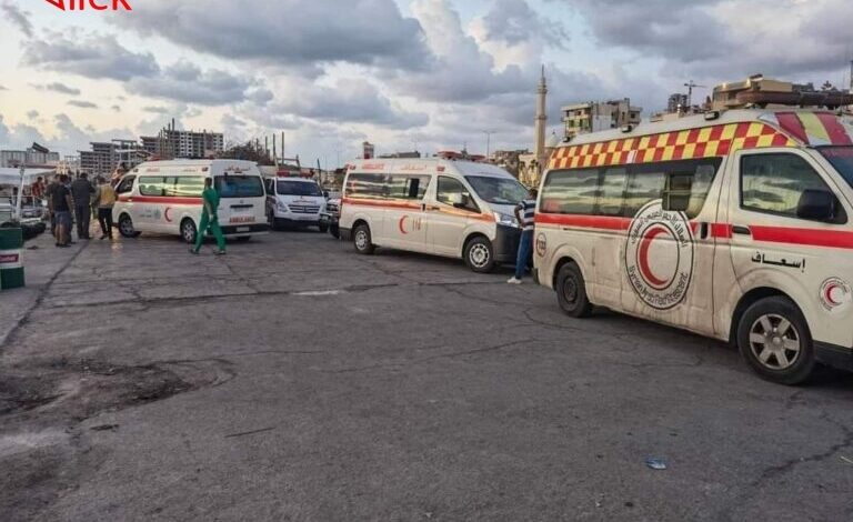 الهلال الأحمر ينقل جثامين 11 غريقا من طرطوس إلى ذويهم في إدلب