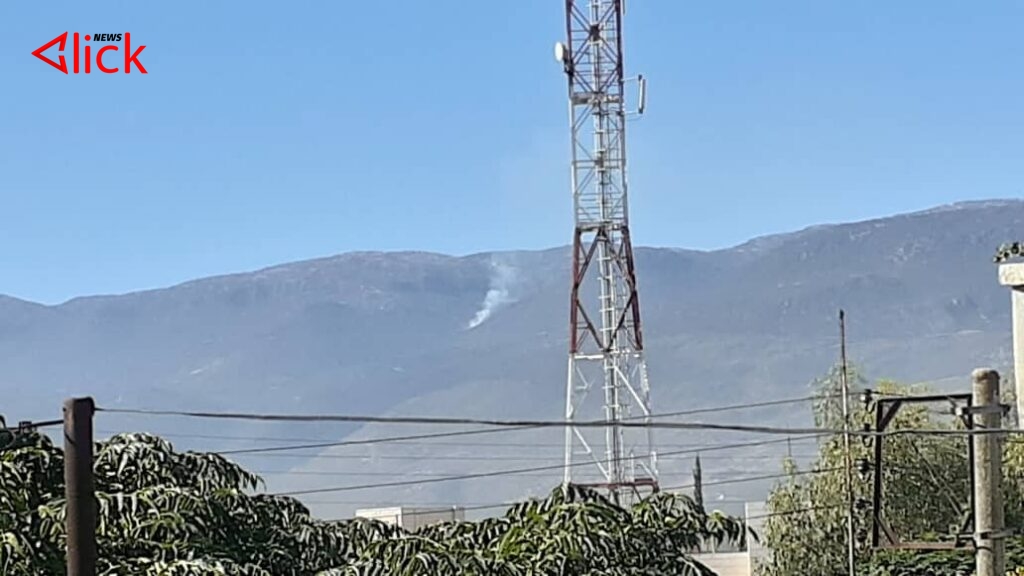الحريق الحراجي في جبال الساحل السوري يتجدد