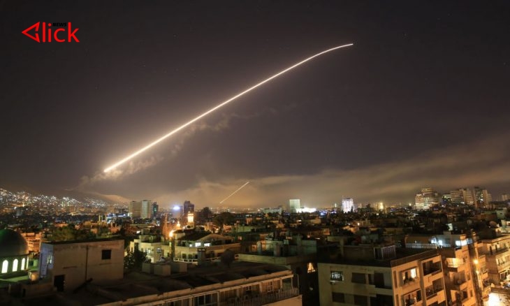 إسرائيلي خريطة الهجمات الإسرائيلية في سوريا