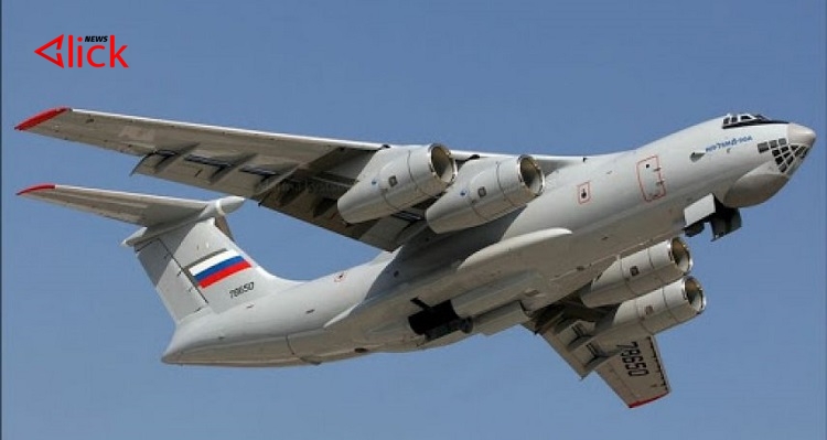طائرة عسكرية روسية تتفادى الاصطدام مع مسيرة أميركية شمال سورية.