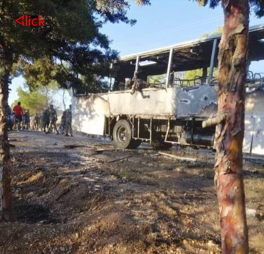 استشهاد 18 عسكرياً وجرح 27 بتفجير إرهابي بريف دمشق