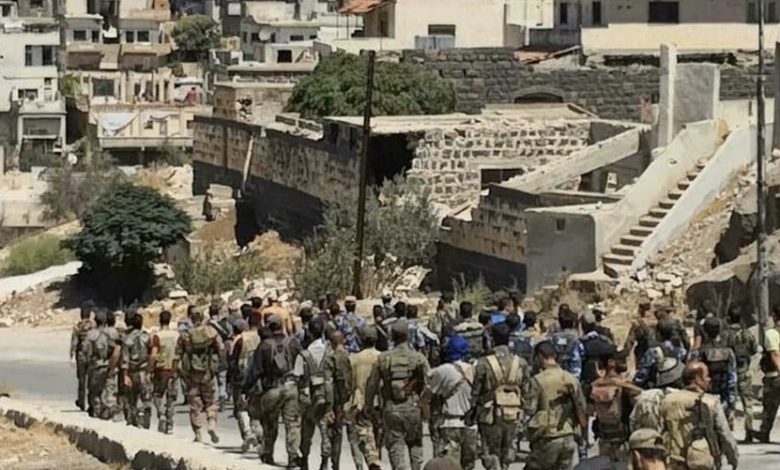 العمليات الأمنية في درعا