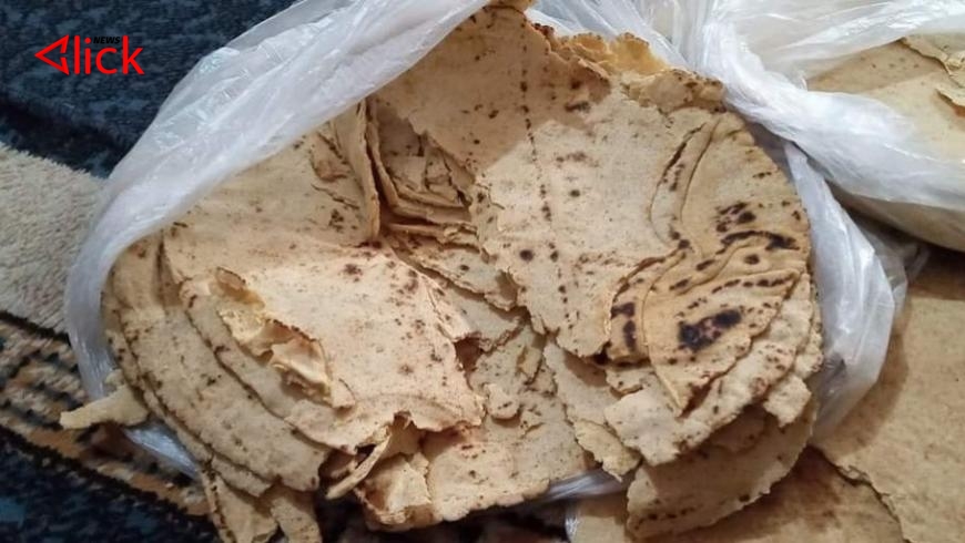 "الخبز العلفي" منتج "قسد" الجديد للمواطنين في مناطق سيطرتها