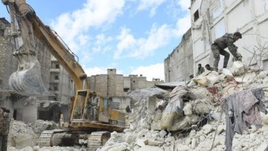هذا ما خلفه الزلزال في حلب