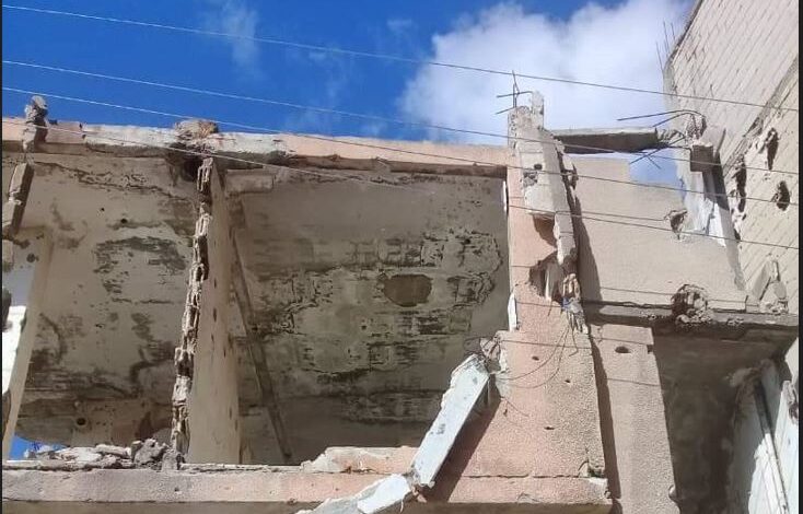 إخلاء 16 مبنى مهدداً بالسقوط في مدينة حمص