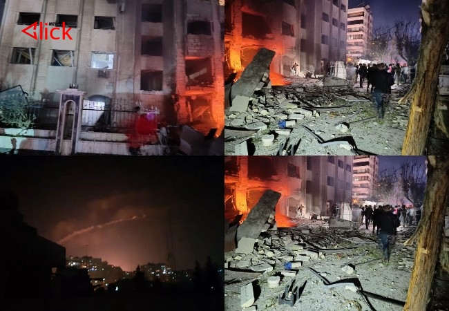5 شهداء كحصيلة أولية.. عدوان إسرائيلي يستهدف أبنية سكنية وسط دمشق