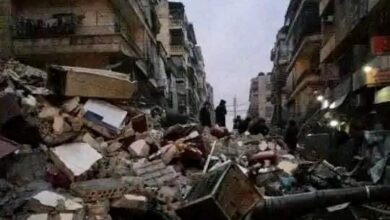 430 وفاة حتى الآن ضحايا للزلزال المدمر الذي ضرب البلاد.. تضامن عربي ودولي واسع مع دمشق
