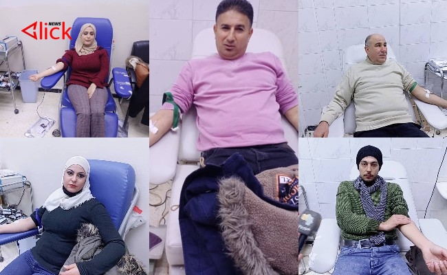 "قطرة" يمكن أن تنقذ حياة إنسان.. إعلاميو درعا يطلقون حملة للتبرع بالدم لمتضرري الزلزال