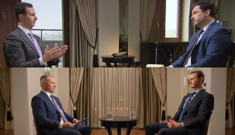 الرئيس الأسد يتحدث عن كيفية لقاء أردوغان ويؤكّد: السعودية لم تتدخل في شؤون سورية الداخلية ولم تدعم أيّاً من الفصائل