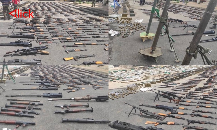 ضبط أسلحة وذخائر متنوعة من مخلفات "داعش" بريف درعا