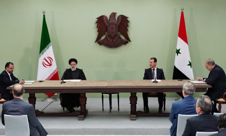 الرئيس الإيراني يدلي بكلمات دافئة خلال لقائه الرئيس الأسد.. توقيع اتفاقيات بعدة مجالات منها النفط