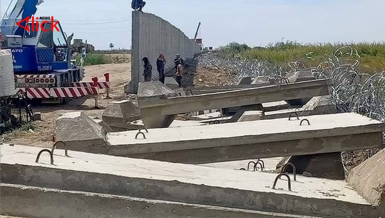 العراق يبدأ بناء جدار فصل على الحدود مع سورية