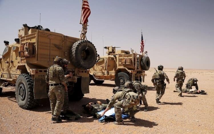 بينها إصابات خطرة.. إصابة 24 جندياً باستهداف المقاومة العراقية لقواعد الاحتلال الأمريكي في سورية والعراق