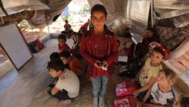 الأمم المتحدة: 57 % من الأطفال في مناطق سيطرة الاحتلال التركي خارج المدارس